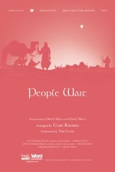 People Wait SATB choral sheet music cover